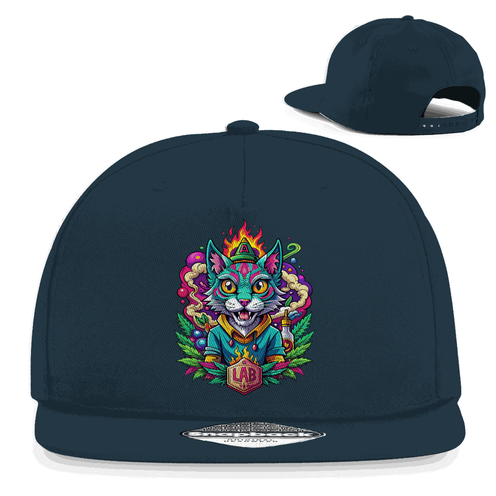 Snapback Rapper Cap - Lab Cat | Division420®