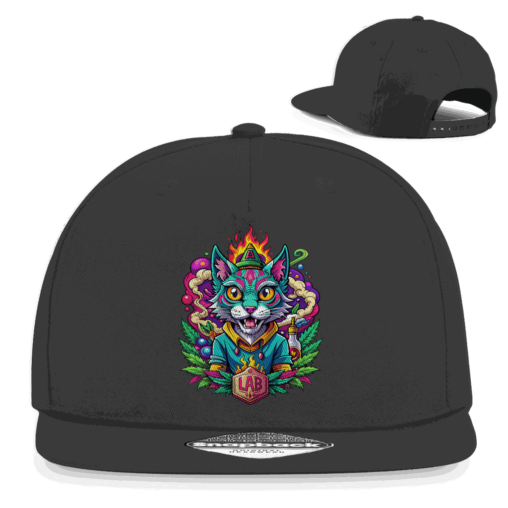 Snapback Rapper Cap - Lab Cat | Division420®
