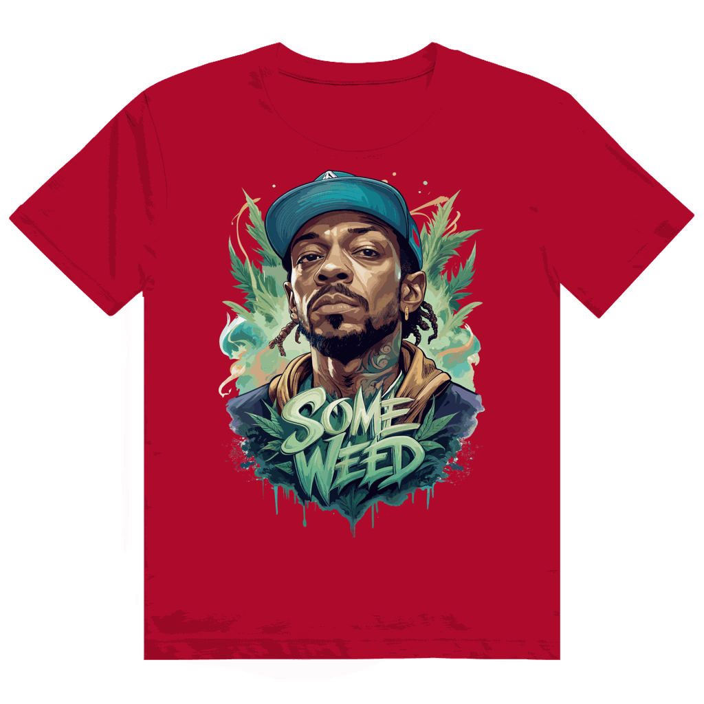 Heavy Cotton T-Shirt - Some Weed Boy | Division420®