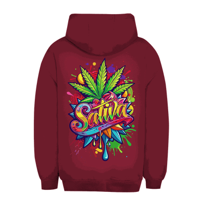 Unisex Oversize Hoodie Sativa von Division420 in urbanem Stil und nachhaltiger Baumwollmischung
