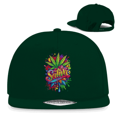 Snapback Rapper Cap - Sativa | Division420®