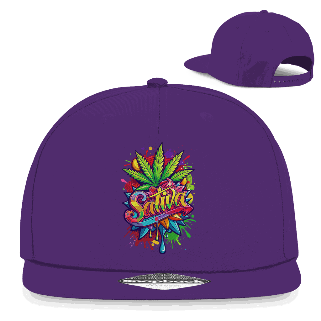 Snapback Rapper Cap - Sativa | Division420®