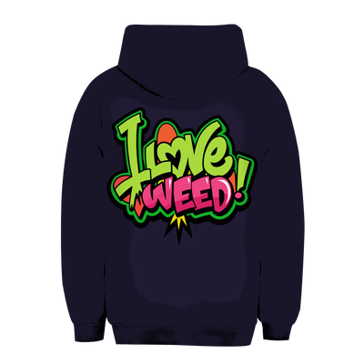 Unisex Oversize Hoodie - I Love Weed | Division420®