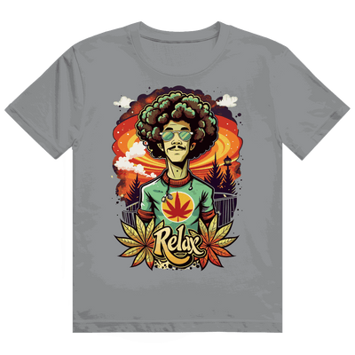 Size chart for Division420 Heavy Cotton T-Shirt Relax Dude unisex fit