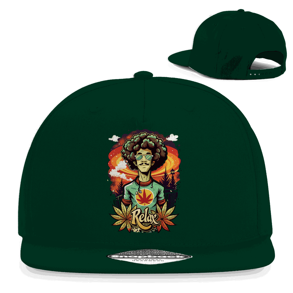 Snapback Rapper Cap - Relax Dude | Division420®
