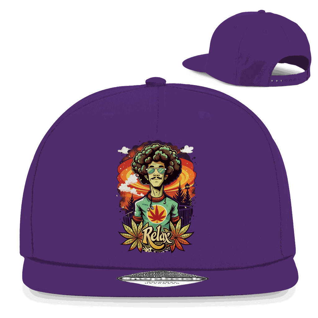 Snapback Rapper Cap - Relax Dude | Division420®