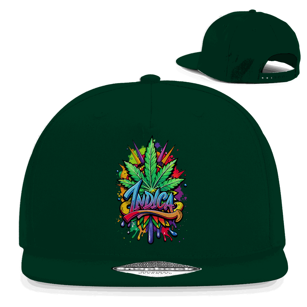 Snapback Rapper Cap - Pure Indica | Division420®