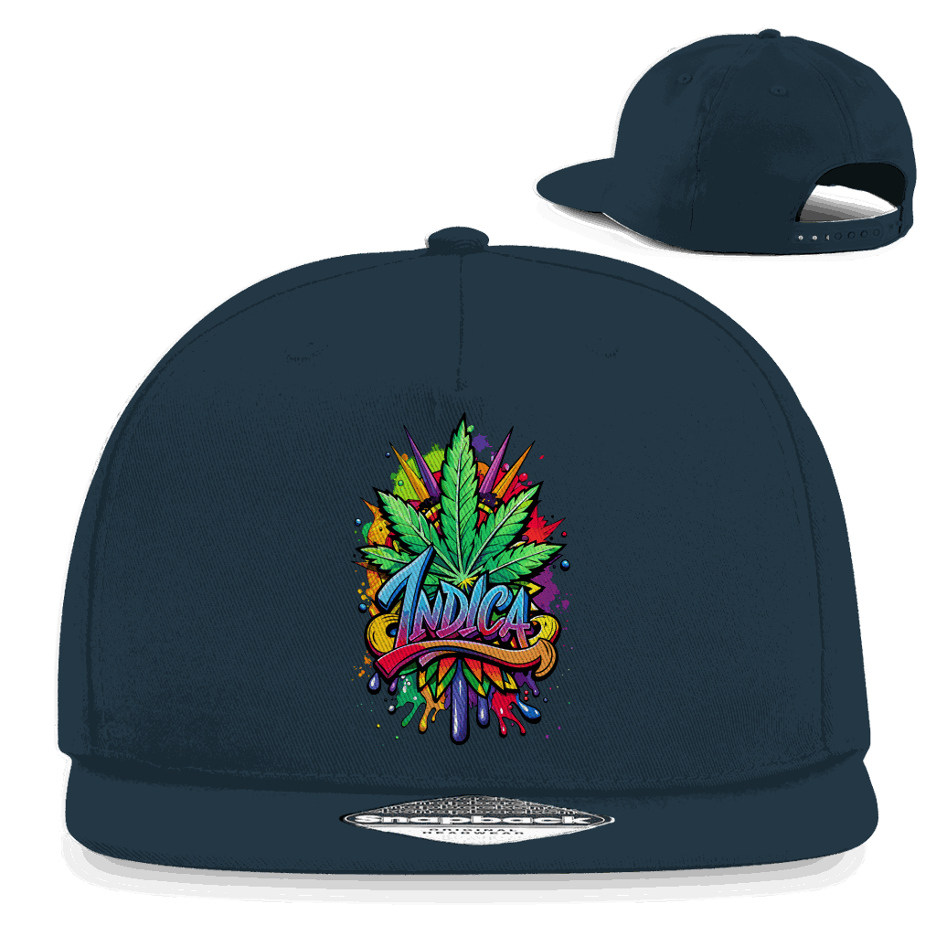 Snapback Rapper Cap - Pure Indica | Division420®
