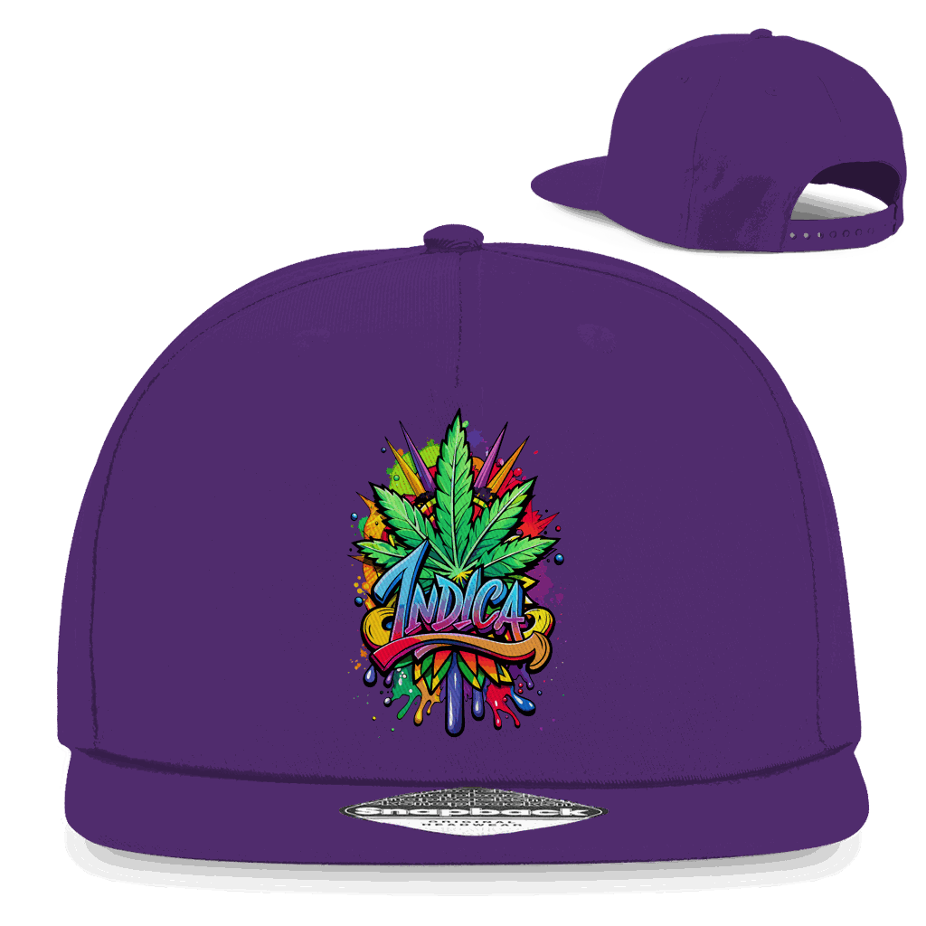 Snapback Rapper Cap - Pure Indica | Division420®