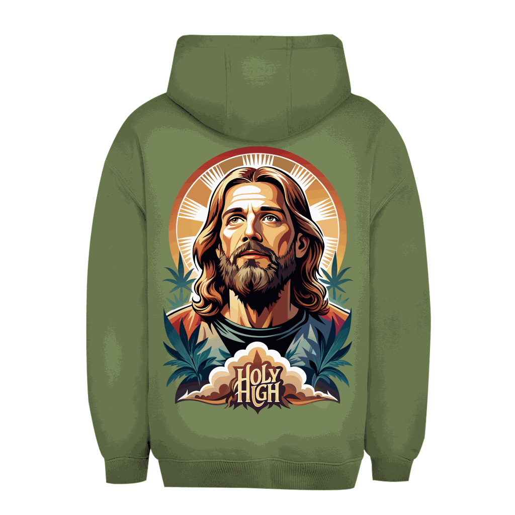 Unisex Oversize Hoodie - Holy High | Division420®