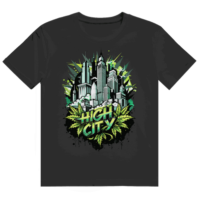 Division420 Heavy Cotton T-Shirt in tubular fit made from 100% ring-spun cotton with reinforced seams and ribbed collar