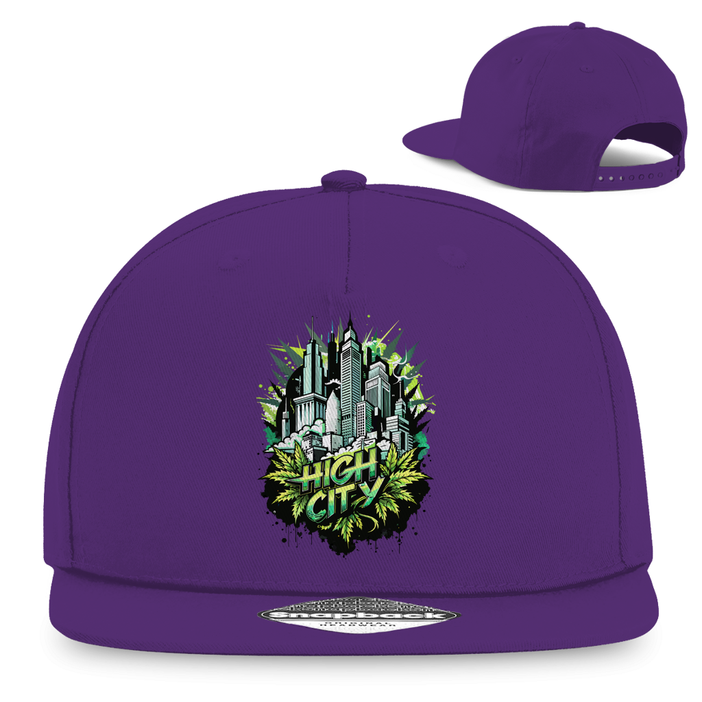 Snapback Rapper Cap - High City | Division420®