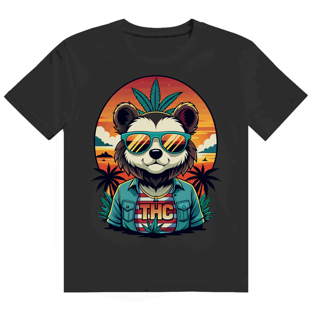 Heavy Cotton T-Shirt - THC Bear | Division420®