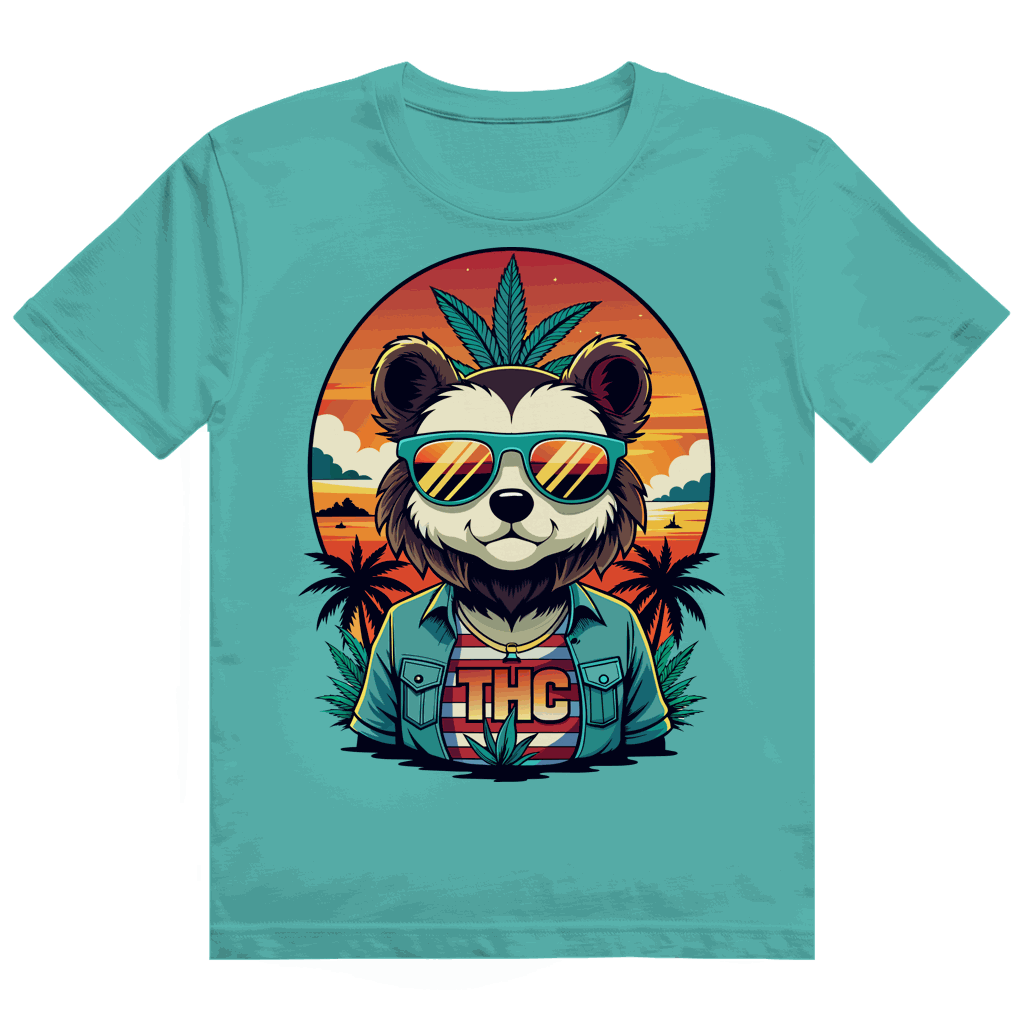 Heavy Cotton T-Shirt - THC Bear | Division420®