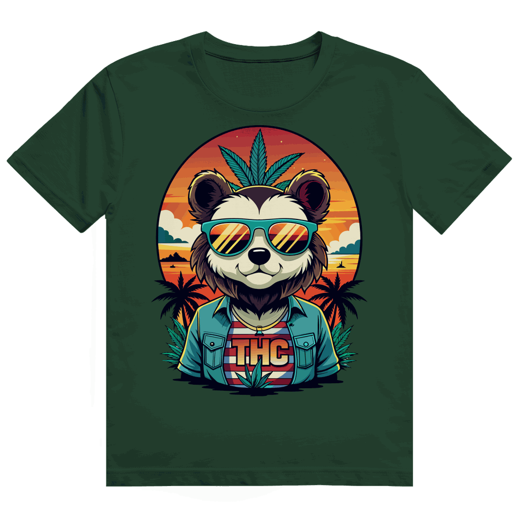 Heavy Cotton T-Shirt - THC Bear | Division420®