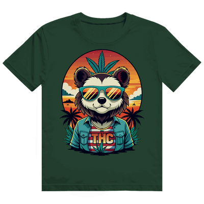Heavy Cotton T-Shirt - THC Bear | Division420®
