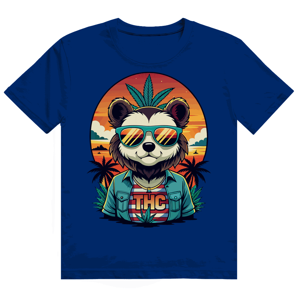 Heavy Cotton T-Shirt - THC Bear | Division420®