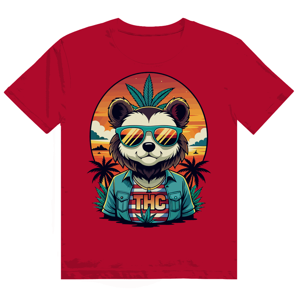 Heavy Cotton T-Shirt - THC Bear | Division420®