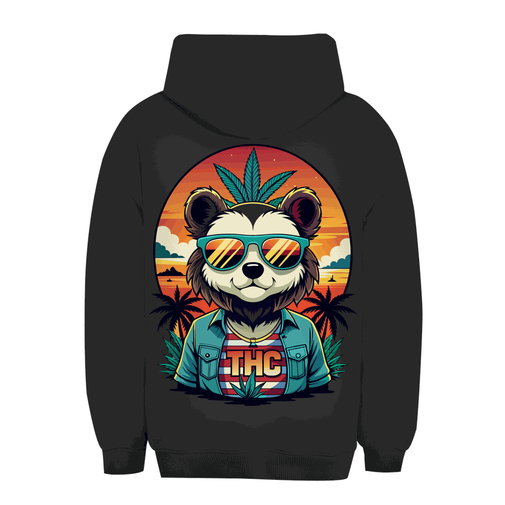 Unisex Oversize Hoodie - THC Bear | Division420®