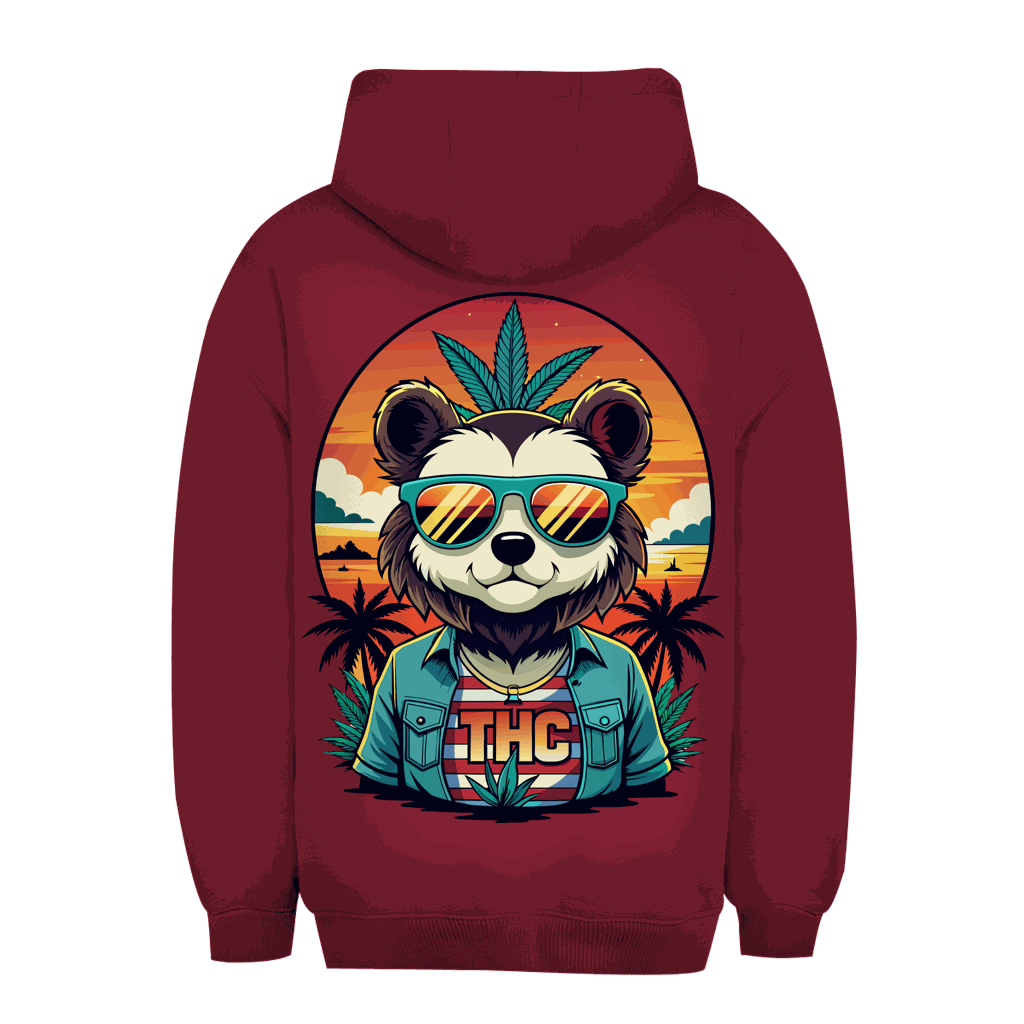 Unisex Oversize Hoodie - THC Bear | Division420®
