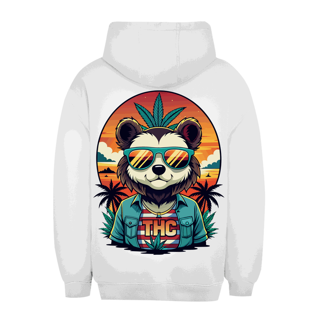 Unisex Oversize Hoodie - THC Bear | Division420®