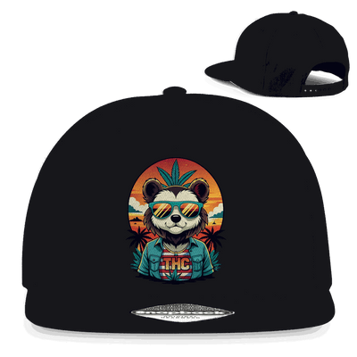 Snapback Rapper Cap - THC Bear | Division420®