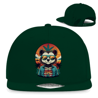 Snapback Rapper Cap - THC Bear | Division420®