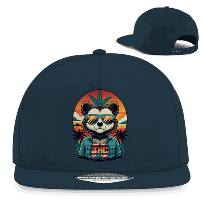 Snapback Rapper Cap - THC Bear | Division420®