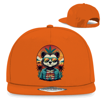Snapback Rapper Cap - THC Bear | Division420®