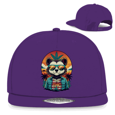 Snapback Rapper Cap - THC Bear | Division420®