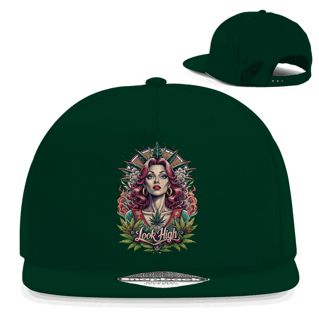 Snapback Rapper Cap - Look High | Division420®
