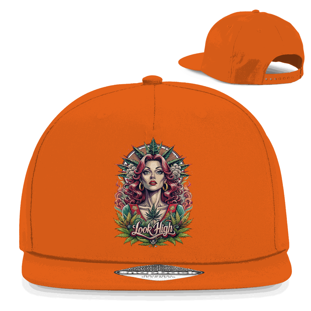 Snapback Rapper Cap - Look High | Division420®