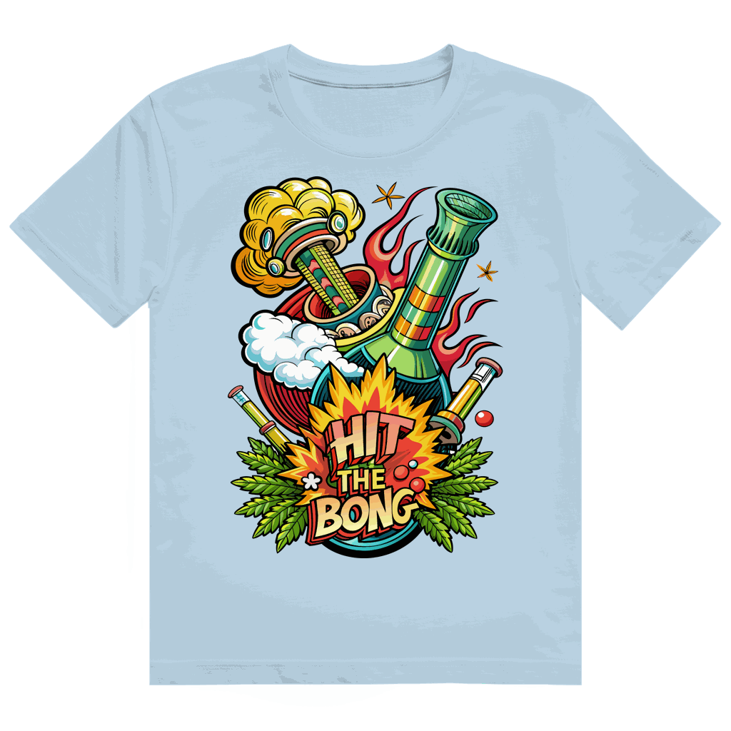 Heavy Cotton T-Shirt - Hit The Bong | Division420®