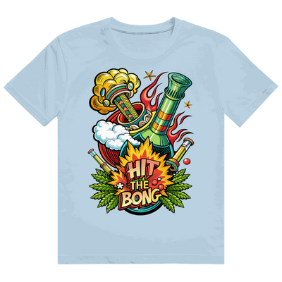 Heavy Cotton T-Shirt - Hit The Bong | Division420®
