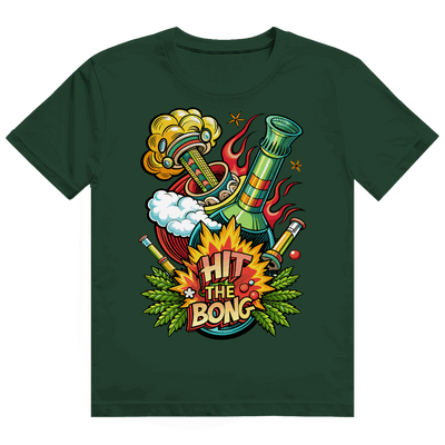 Heavy Cotton T-Shirt - Hit The Bong | Division420®