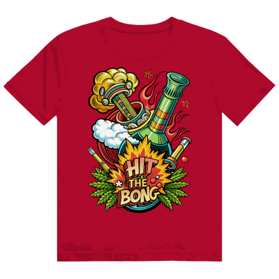Heavy Cotton T-Shirt - Hit The Bong | Division420®