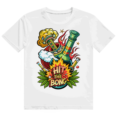 Heavy Cotton T-Shirt - Hit The Bong | Division420®