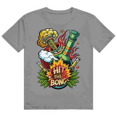 Heavy Cotton T-Shirt - Hit The Bong | Division420®