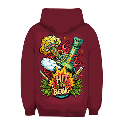 Unisex Oversize Hoodie - Hit The Bong | Division420®