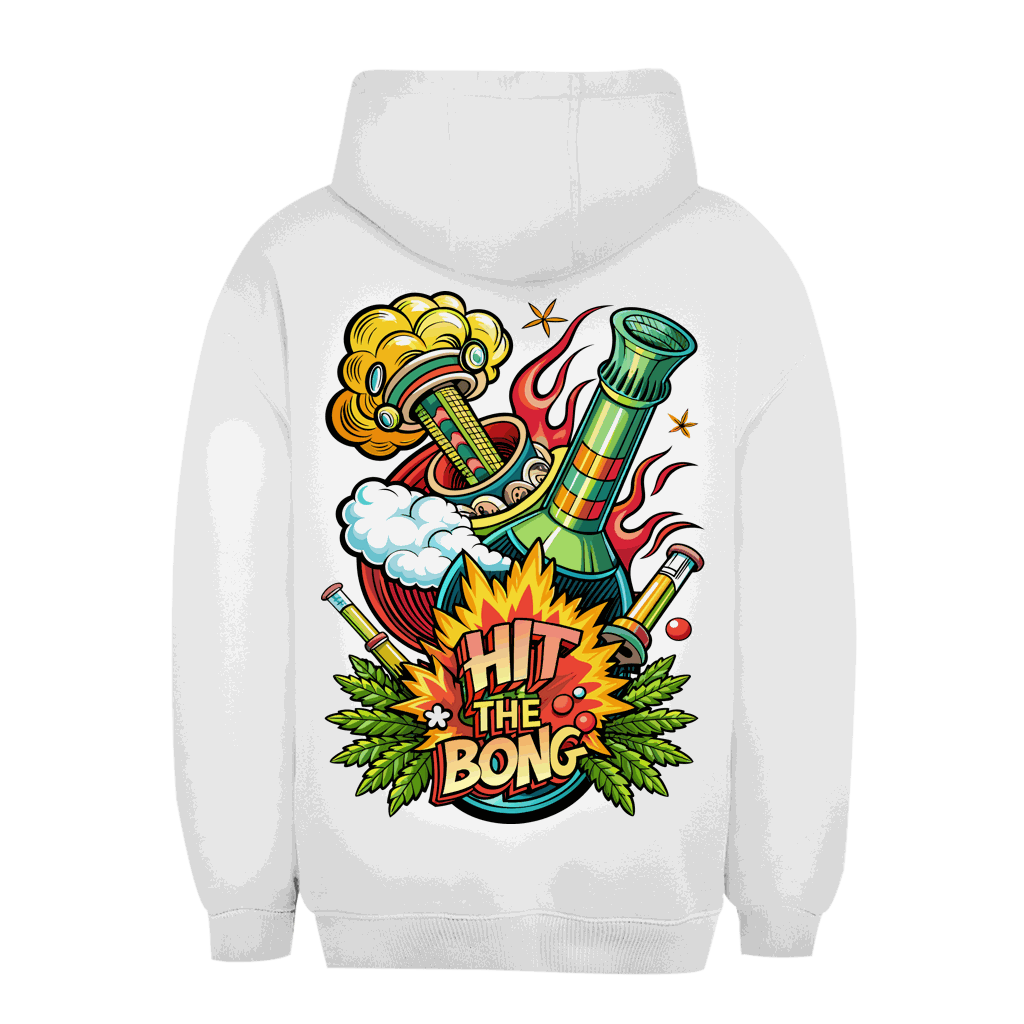Unisex Oversize Hoodie - Hit The Bong | Division420®