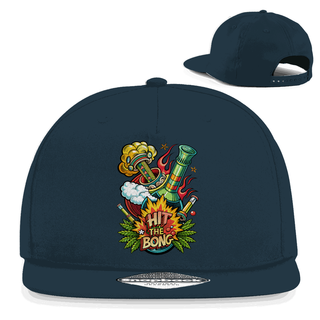 Snapback Rapper Cap - Hit The Bong | Division420®