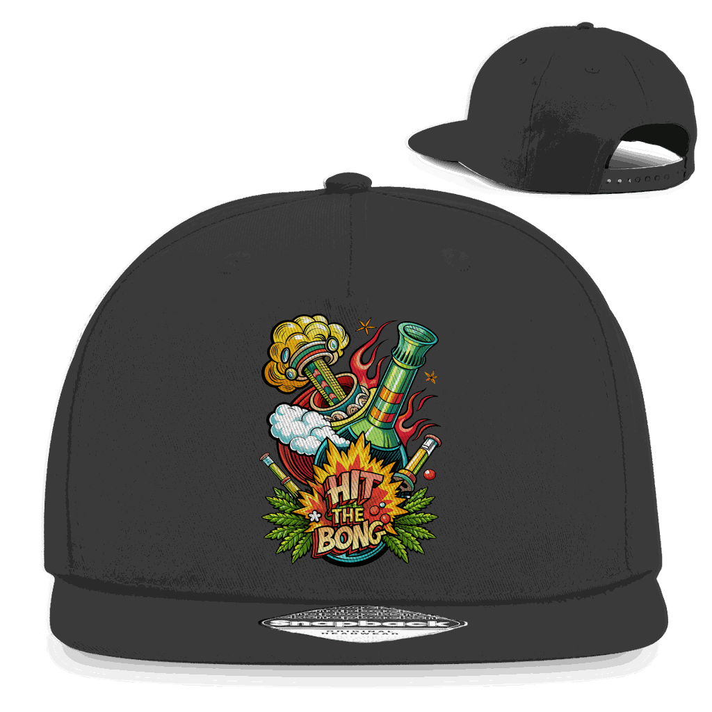 Snapback Rapper Cap - Hit The Bong | Division420®