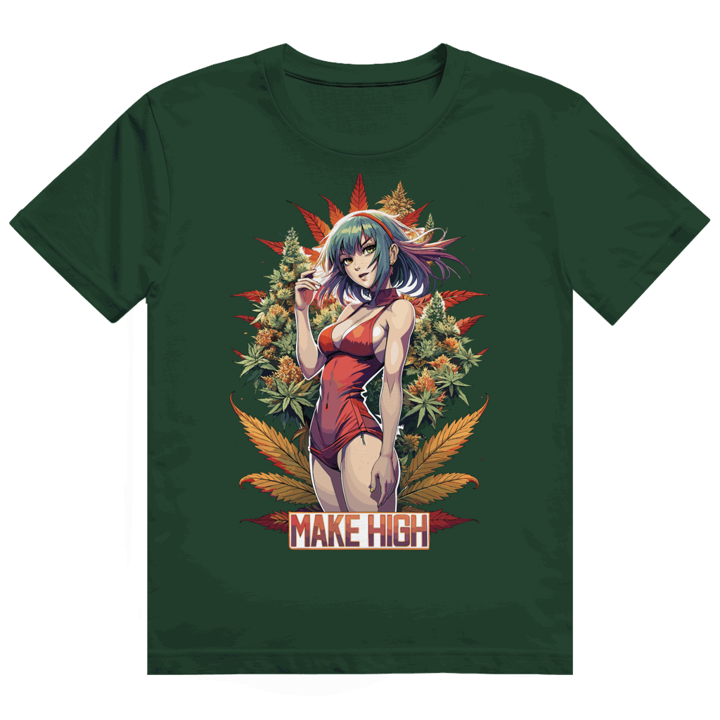 Heavy Cotton T-Shirt - Make High | Division420®