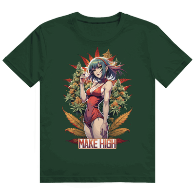 Heavy Cotton T-Shirt - Make High | Division420®
