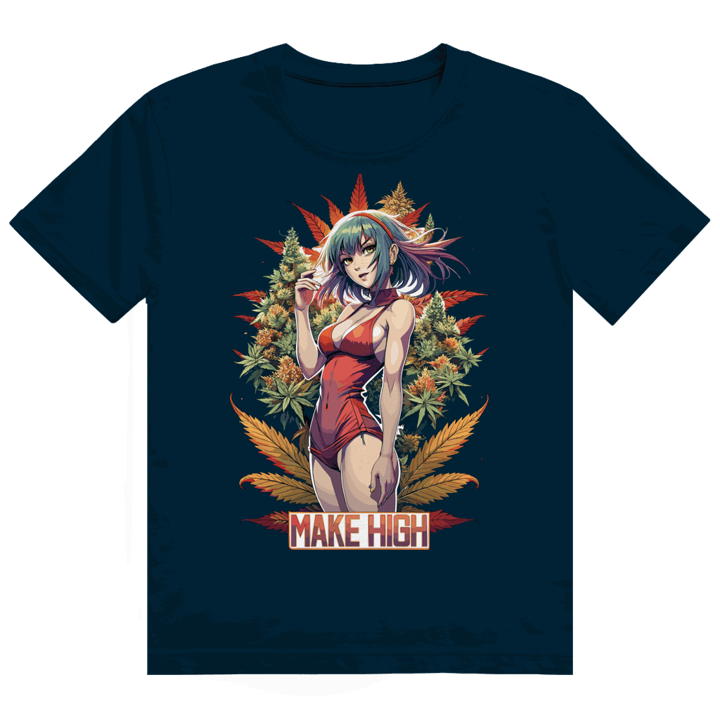Heavy Cotton T-Shirt - Make High | Division420®