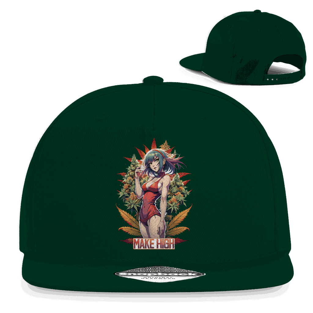Snapback Rapper Cap - Make High | Division420®