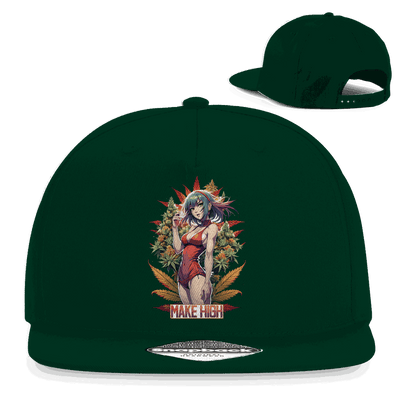 Snapback Rapper Cap - Make High | Division420®