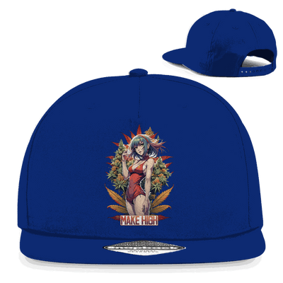 Snapback Rapper Cap - Make High | Division420®