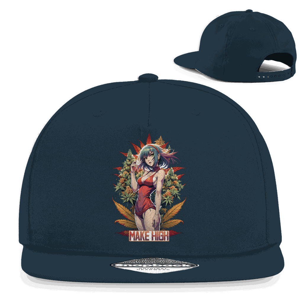 Snapback Rapper Cap - Make High | Division420®