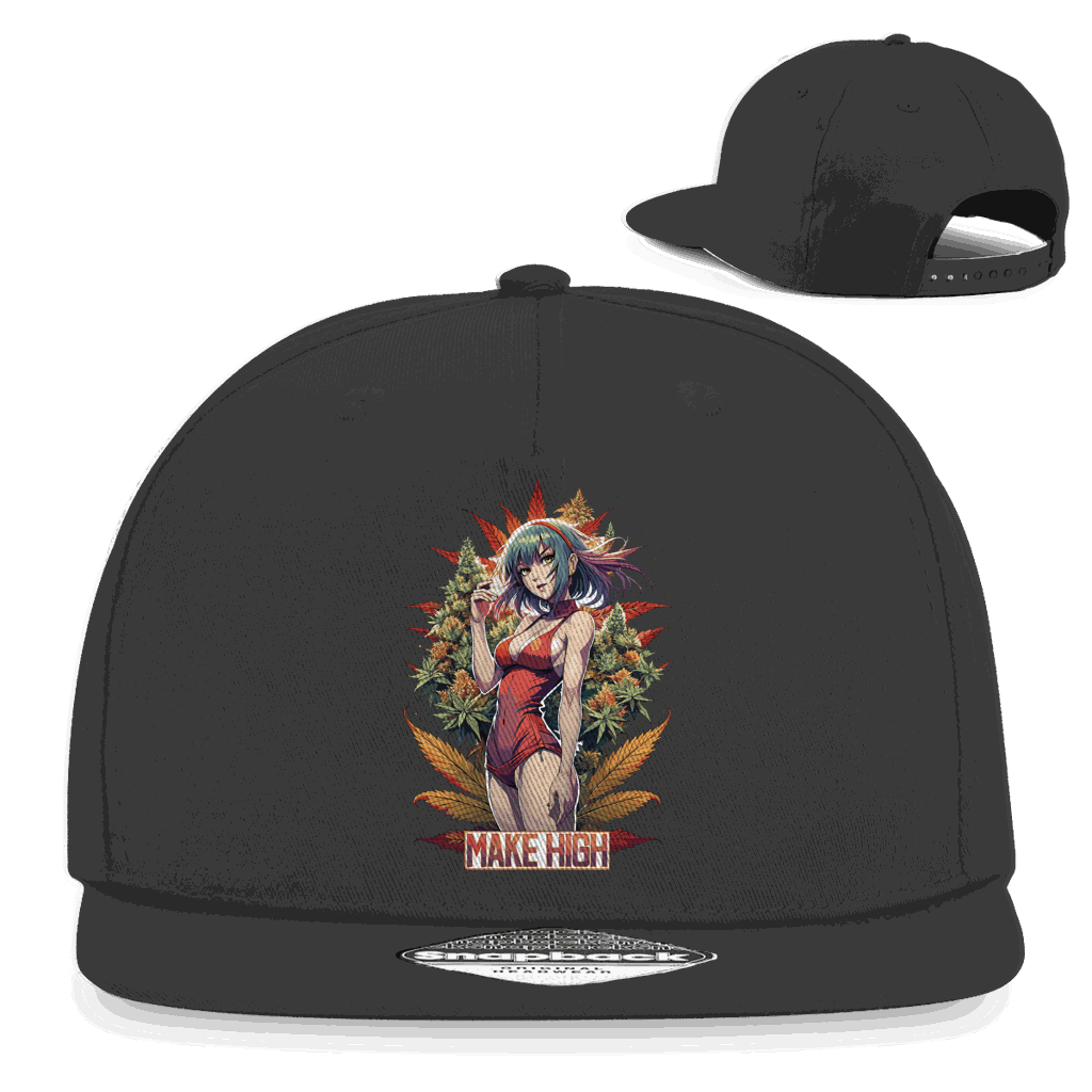 Snapback Rapper Cap - Make High | Division420®